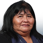 Retrato oficial de Emilia Nuyado Ancapichun
